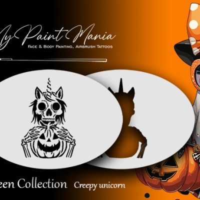 My Paint Mania Creepy Unicorn My Paint Mania Creepy Unicorn